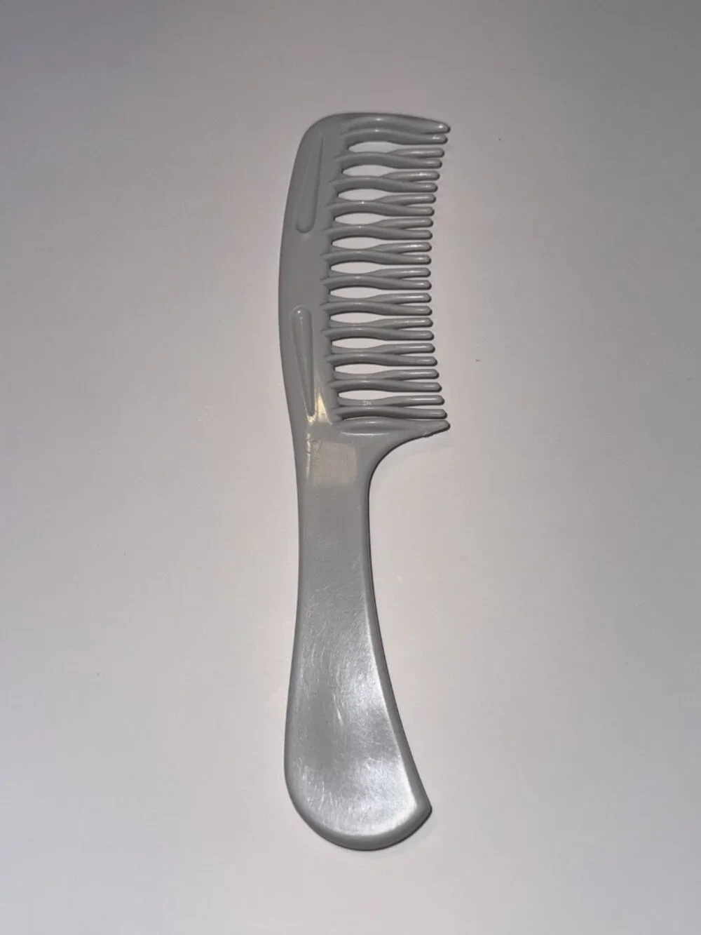 Vintage Goody Unbreakable Detangler Super Comb Grey Plastic 450 Double Row